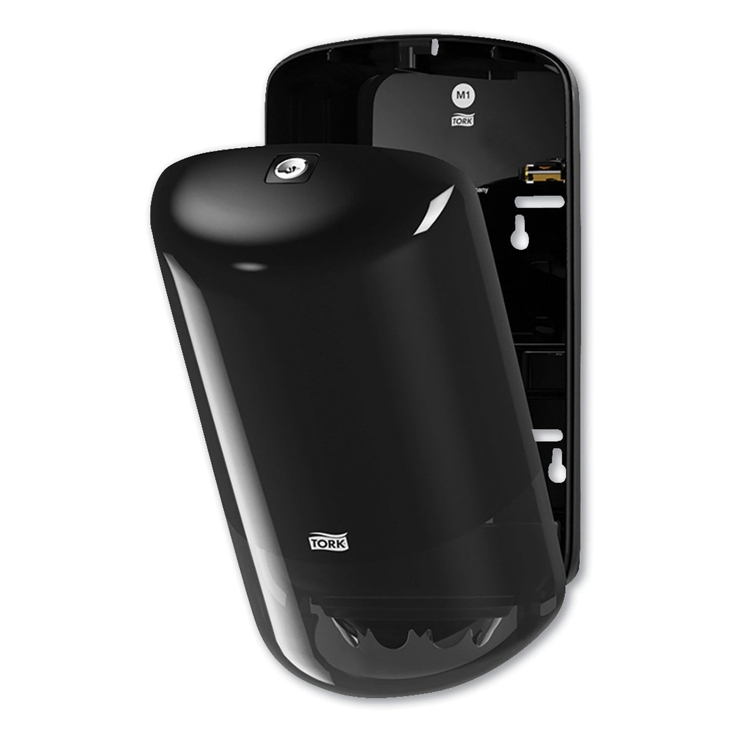 Tork Elevation Mini Centerfeed Hand Towel Dispenser, 11.9 x 4 x 17.5, Black (TRK558028A)