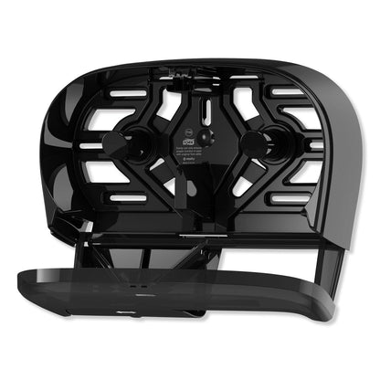 Tork High Capacity Bath Tissue Roll Dispenser for OptiCore, 16.62 x 5.25 x 9.93,Black (TRK565528)