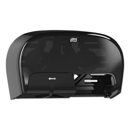 Tork High Capacity Bath Tissue Roll Dispenser for OptiCore, 16.62 x 5.25 x 9.93,Black (TRK565528)