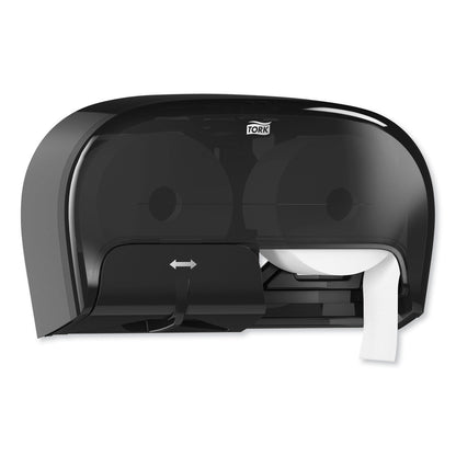 Tork High Capacity Bath Tissue Roll Dispenser for OptiCore, 16.62 x 5.25 x 9.93,Black (TRK565528)