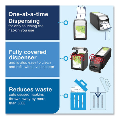 Tork Xpressnap Fit Starter Pack, 4 x 6 x 7, Black (TRK800723)