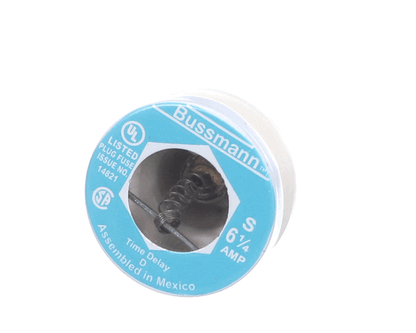 Trane Fus02283 Fuse; Time Delay, Dual Element, 125Vac, (TRNFUS02283)