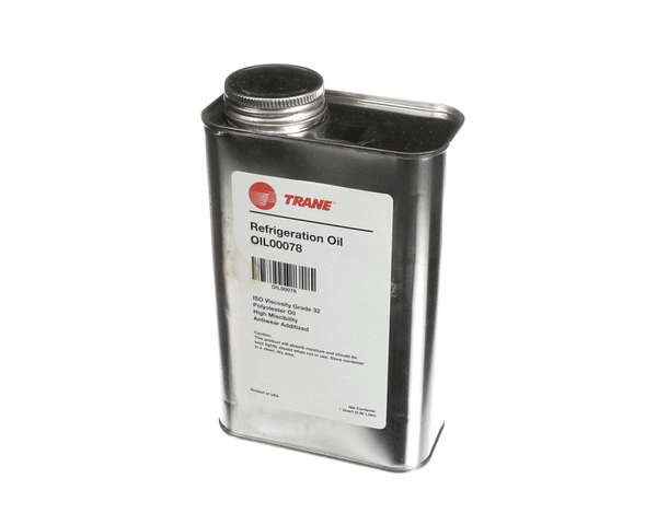 Trane Oil00078 Oil; Refrigeration Lubricant, Poe, Rl32H (TRNOIL00078)