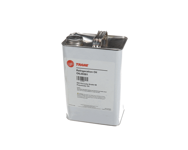 Trane Oil00381 Oil; Refrigeration Lubricant, Poe, Icema (TRNOIL00381)