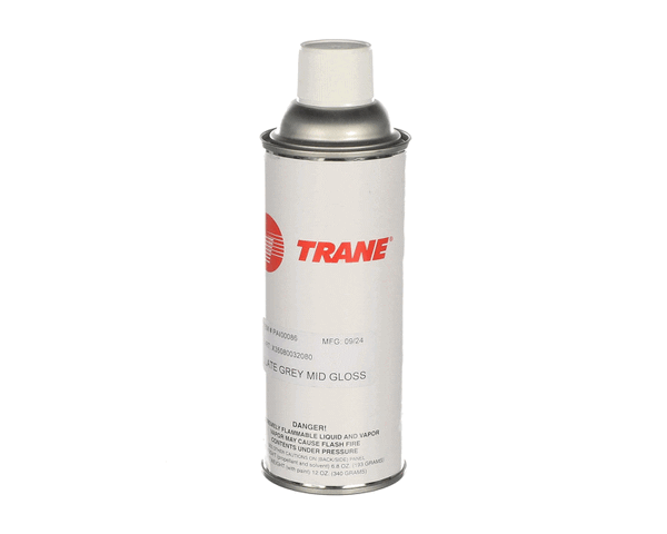 Trane Pai00086 Paint, Spray, Slate Grey, Mid Gloss(60) (TRNPAI00086)