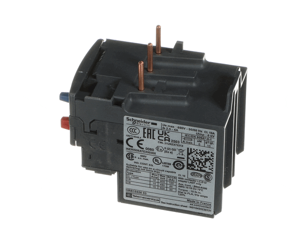 Trane Rly03193 Relay, Overload, Class 10, 2.5-4 Amp, Mo (TRNRLY03193)