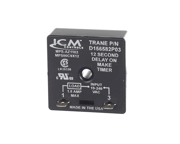 Trane Rly03865 Relay; Delay On (TRNRLY03865)