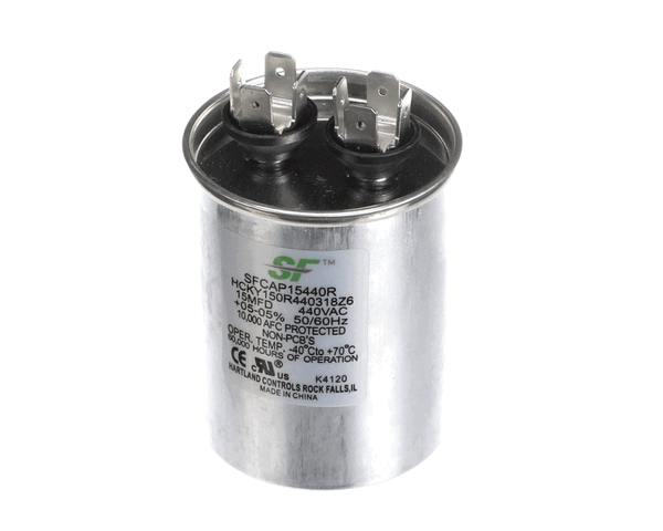 Trane Sfcap15440R Capacitor; 15Mfd 370/440V Round Run Capa (TRNSFCAP15440R)