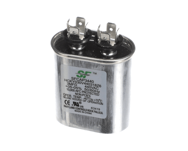 Trane Sfcap3440 Capacitor, 3Mfd 370/440V Oval Run Capaci (TRNSFCAP3440)