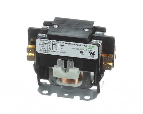 Trane Sfctr2P40A208-240Vl Contactor; 2P 40A 208-240Vac / Lugs (TRNSFCTR2P40A208-240VL)