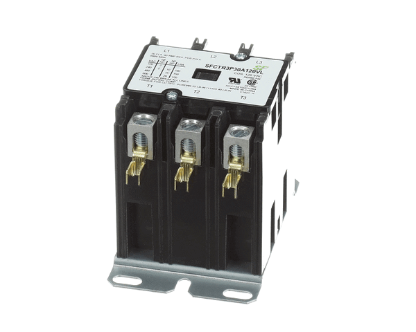 Trane Sfctr3P30A120Vl Contactor; 3P 30A 120Vac / Lugs (TRNSFCTR3P30A120VL)