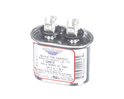 Trane Usa2031 Capacitor; 7.5Mfd 370/440V Oval Usa Made (TRNUSA2031)
