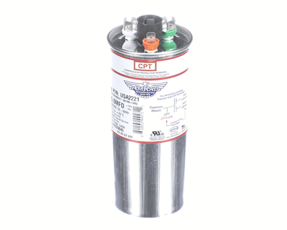 Trane Usa2221 Capacitor; 70/5Mfd 370/440V Rnd Usa Made (TRNUSA2221)