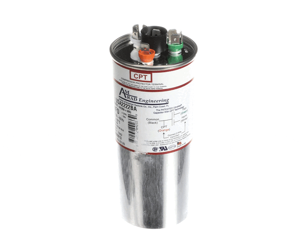 Trane Usa2222Ba Capacitor; 80/5Mfd 370/440V Rnd Usa Made (TRNUSA2222BA)