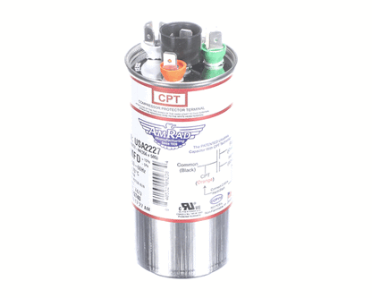Trane Usa2227 Capacitor; 35/5Mfd 370/440V Rnd Usa Made (TRNUSA2227)
