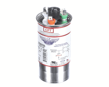 Trane Usa2235 Capacitor; 40/5Mfd 370/440V Rnd Usa Made (TRNUSA2235)
