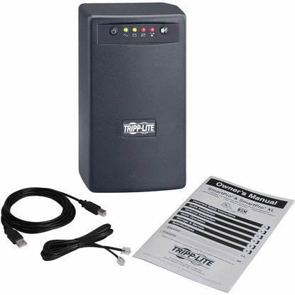 Tripp Lite SMART550USB VS Series UPS System, 550VA, 6 Outlets and Phone/DSL Protection (TRPSMART550USB)