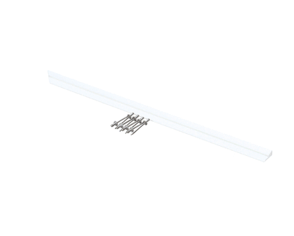 TRUE 878687 Lamp Cover Bracket Tr'S & Tm'S 5 1/2 X 1 (TRUE878687)