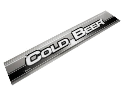 TRUE 884325 S 48Gs Cold Beer #S-Scb Sign Panel, Tac- (TRUE884325)
