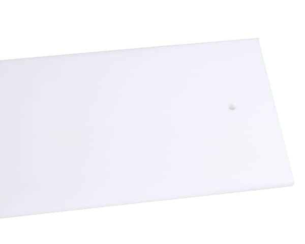 True 915157 Cutting Board 48 x 11 3/4 x 1/2", White, Pre-Drilled (TRUE915157)