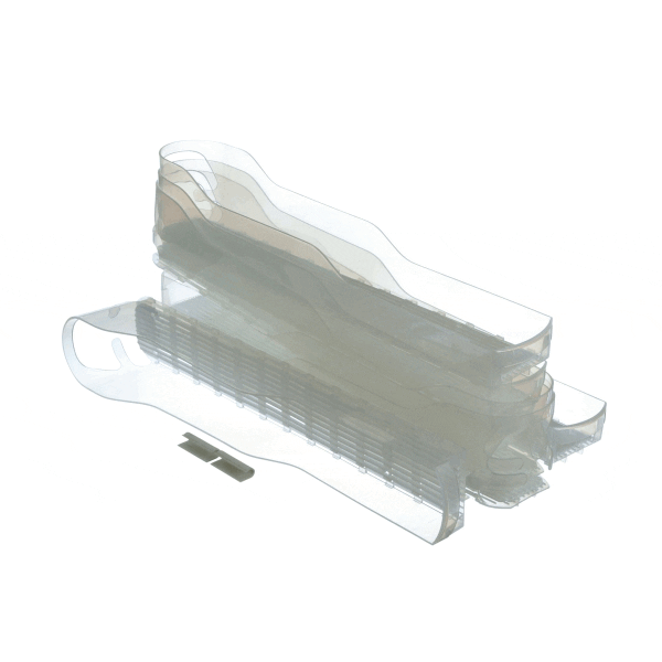TRUE 929833 Trueflex 7-Bottle, 7)929726 Clr T-Flex, (TRUE929833)