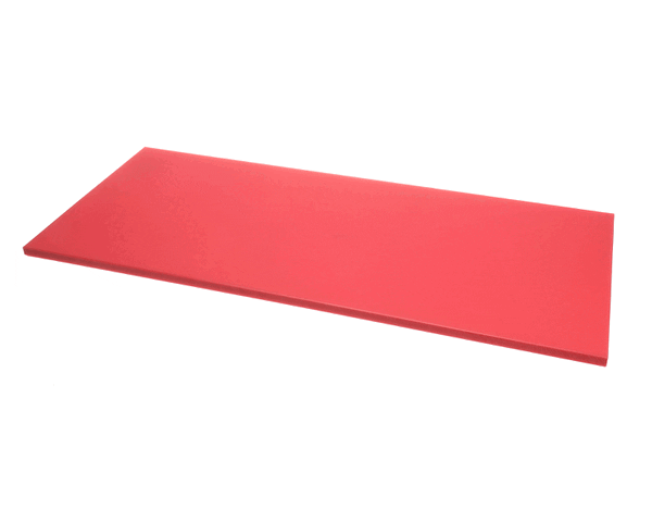 TRUE 979072 Cut Board 1/2 X 11 3/4 X 27 Red Bev Edge (TRUE979072)