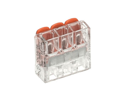 TRUE 995655 Connector, 3Way Lever 12-24G Wago 221-41 (TRUE995655)