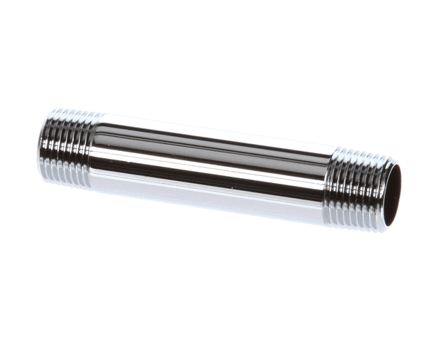 T&S Brass 000358-40 Nipple / Riser, 3/8 Npt X 3 Long, Chrome (TS000358-40)