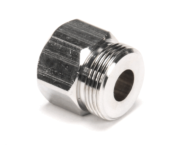 T&S Brass 000729-40 Hose Inlet Nut, Chrome-Plated Brass (TS000729-40)