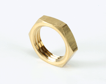 T&S Brass 002954-45 Brass Lock Nut, 1/2-14Npsl (TS002954-45)