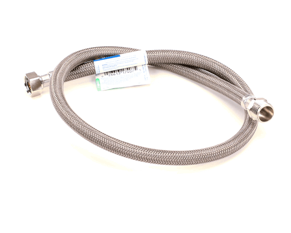 T&S Brass 013121-45 Braided Flex Hose, 1/2 Npsm Female X 1/2 (TS013121-45)