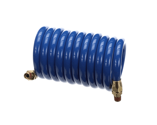 T&S Brass 013539-45 Pet Grooming Coiled Hose (Blue (TS013539-45)
