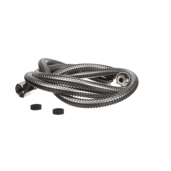 T&S Brass 013E-72H Flexible Stainless Steel Hose, 72 Length (TS013E-72H)