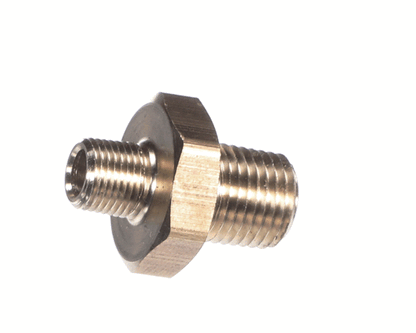 T&S Brass 017832-20 Reducing Hex Nipple, 1/4 Npt-M (TS017832-20)