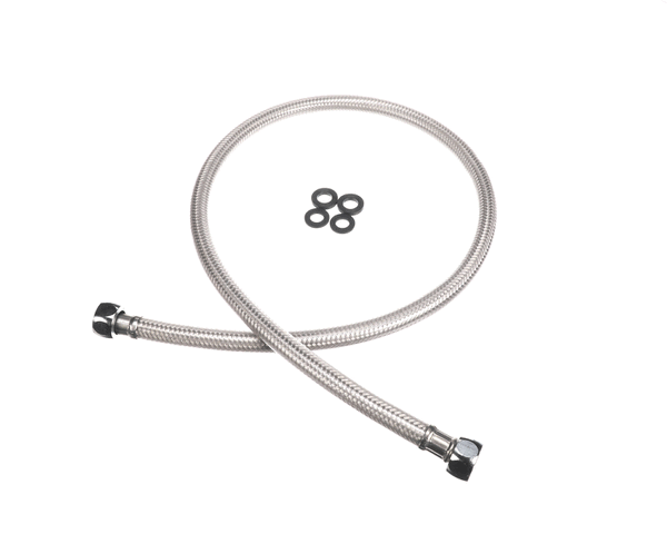 T&S Brass 019901-45 Durapull Pru 30 S'Steel Braided Hose Wit (TS019901-45)