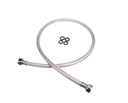 T&S Brass 019901-45 Durapull Pru 30 S'Steel Braided Hose Wit (TS019901-45)