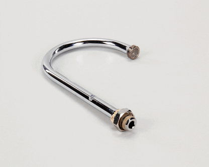 T&S Brass 133X Swivel Gooseneck, 5-11/16 Spread, 10-3/8 (TS133X)