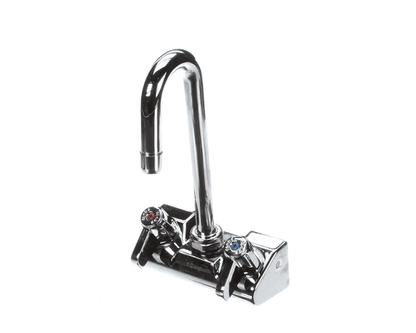 T&S Brass 5F-4Wlx03 Equip 4 Wall Mount Faucet W/ 3 Swivel Go (TS5F-4WLX03)