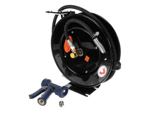 T&S Brass 5Hr-222-12 Hose Reel, Open, Powder Coated Steel, 3/ (TS5HR-222-12)