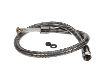 T&S Brass B-0042-H2A Hose, 42 Flexible Stainless Steel, Less (TSB-0042-H2A)
