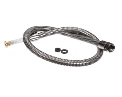 T&S Brass B-0044-H2Ae Hose, 44 Flexible Stainless St (TSB-0044-H2AE)