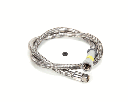T&S Brass B-0056-H Hose, 56 Flexible Stainless Steel (Gray (TSB-0056-H)