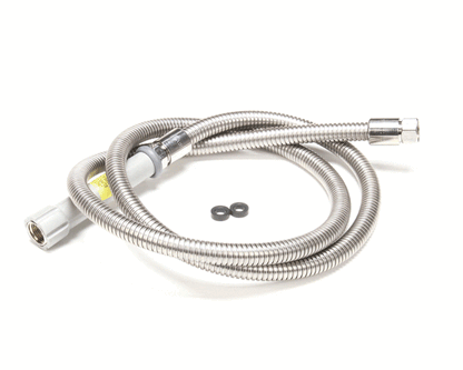 T&S Brass B-0072-H Hose, 72 Flexible Stainless Steel (Gray (TSB-0072-H)