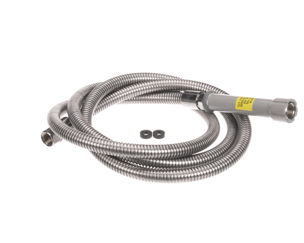 T&S Brass B-0096-H Hose, 96 Flexible Stainless Steel (Gray (TSB-0096-H)