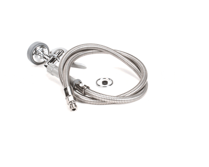 T&S Brass B-0100-60H Spray Valve (B-0107) With 60 Flexible St (TSB-0100-60H)