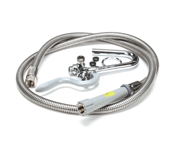 T&S Brass B-0102-A Pot & Glass Filler, Hook Nozzle, 68 Flex (TSB-0102-A)