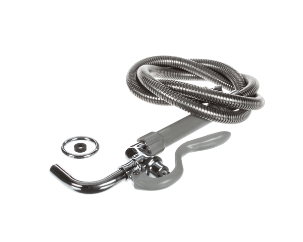 T&S Brass B-0102 Pot & Glass Filler, Plain End Curved Noz (TSB-0102)