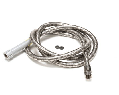 T&S Brass B-0108-Hose 108 Flexible Stainless Steel Hose W/ Gra (TSB-0108-HOSE)