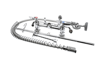 T&S Brass B-0123-Adf12-B Easyinstall Pre-Rinse, Deck Mount Base, (TSB-0123-ADF12-B)