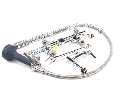 T&S Brass B-0133-01-Cr-8C Easyinstall Pre-Rinse: Spring Action, 8 (TSB-0133-01-CR-8C)